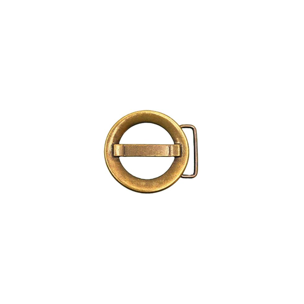 Boucle pour femme en laiton vieilli interchangeable, accessoires intemporels.
