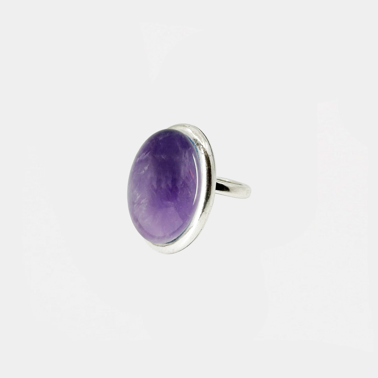 Bague réglable AMES argenté