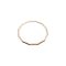 Jonc femme en plaqué or 18k, bijoux intemporel.